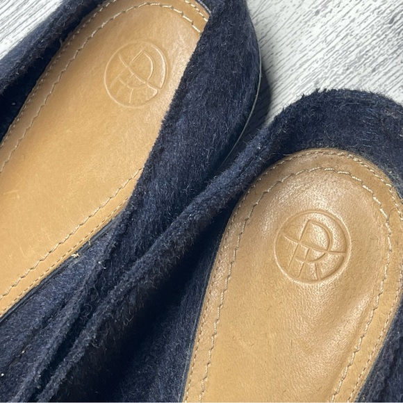 The Row mules Women 40/9.5M Blue Wool Fabric pointed Toe Comfort slippers Flats - Picture 16 of 16